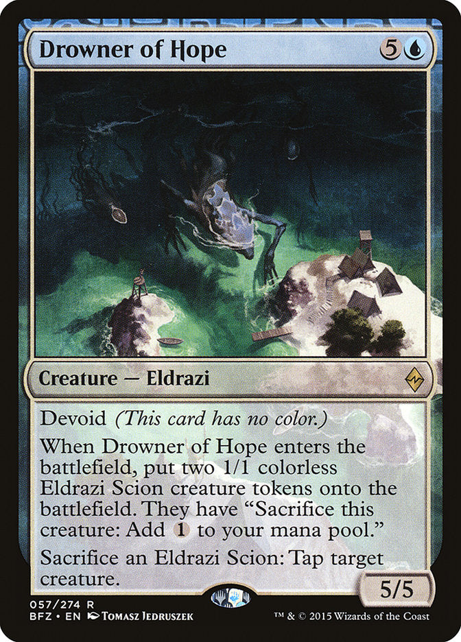 Drowner of Hope [Battle for Zendikar] | Magic Magpie