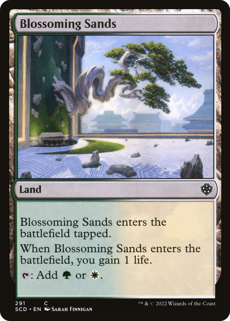 Blossoming Sands [Starter Commander Decks] | Magic Magpie