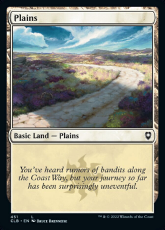 Plains (451) [Commander Legends: Battle for Baldur's Gate] | Magic Magpie