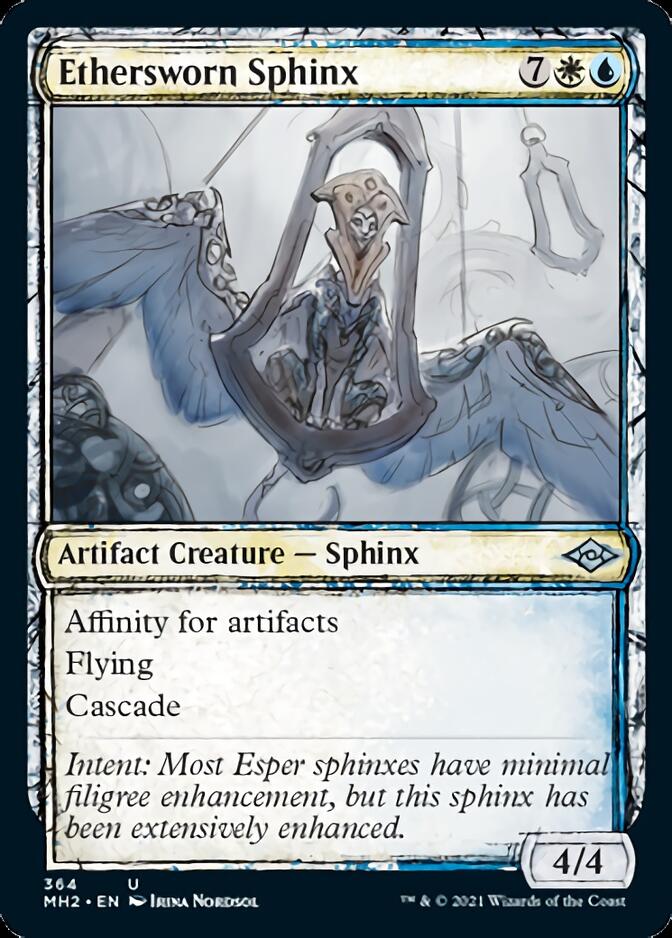 Ethersworn Sphinx (Sketch) [Modern Horizons 2] | Magic Magpie