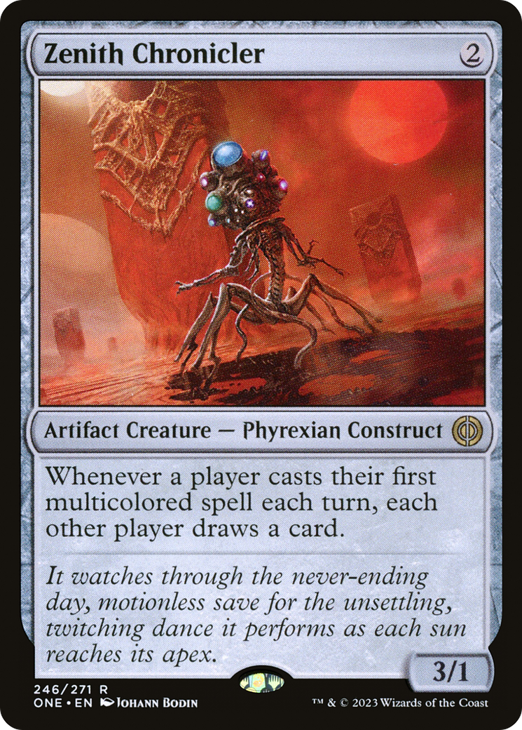 Zenith Chronicler [Phyrexia: All Will Be One] | Magic Magpie