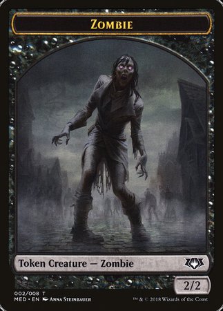 Zombie Token [Mythic Edition Tokens] | Magic Magpie
