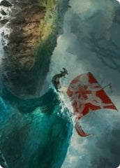 Run Ashore Art Card [Kaldheim: Art Series] | Magic Magpie
