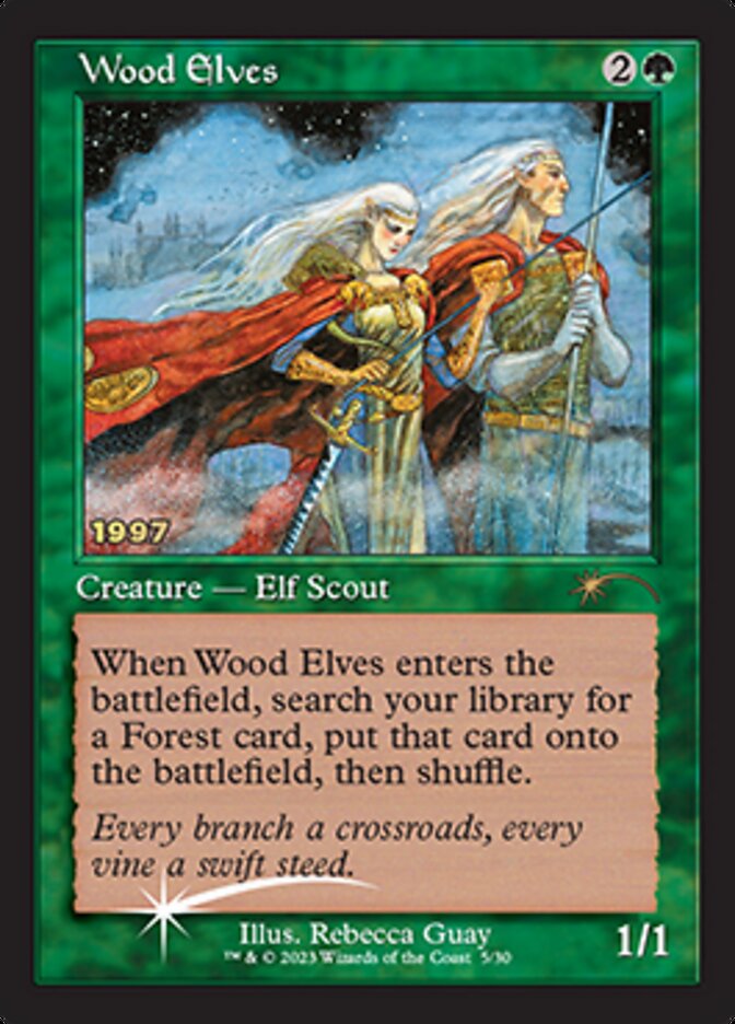 Wood Elves [30th Anniversary Promos] | Magic Magpie