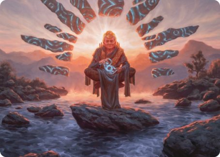 Jadzi, Oracle of Arcavios Art Card [Strixhaven: School of Mages Art Series] | Magic Magpie