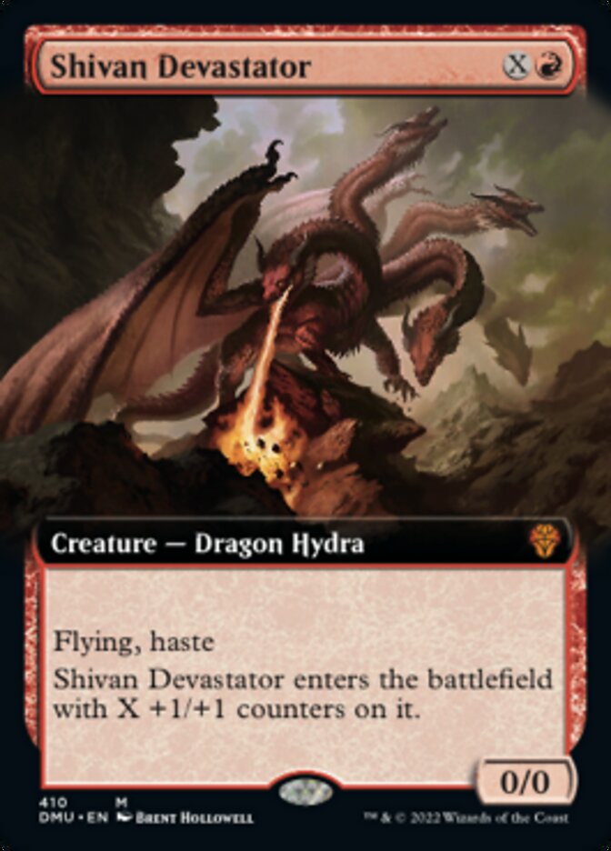 Shivan Devastator (Extended Art) [Dominaria United] | Magic Magpie