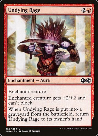 Undying Rage [Ultimate Masters] | Magic Magpie