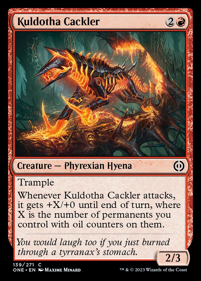 Kuldotha Cackler [Phyrexia: All Will Be One] | Magic Magpie