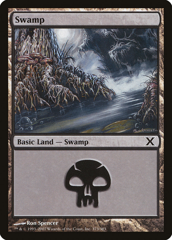 Swamp (373) [Tenth Edition] | Magic Magpie