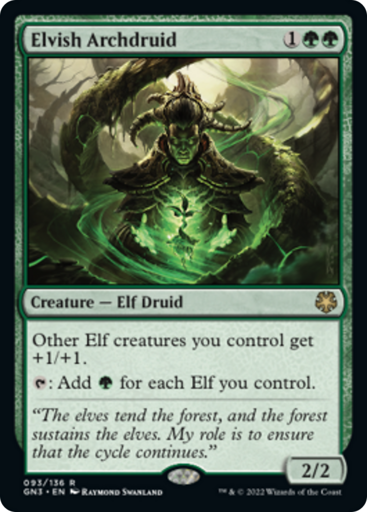 Elvish Archdruid [Game Night: Free-for-All] | Magic Magpie