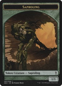 Saproling // Wurm Token [Ravnica Allegiance: Guild Kits] | Magic Magpie