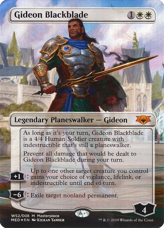 Gideon Blackblade [Mythic Edition] | Magic Magpie