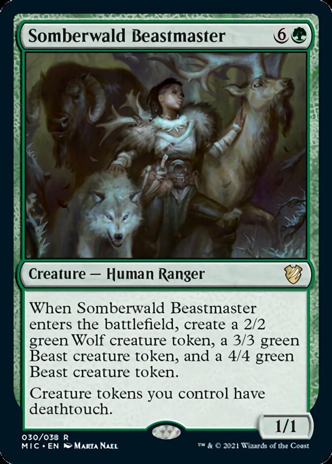 Somberwald Beastmaster [Innistrad: Midnight Hunt Commander] | Magic Magpie