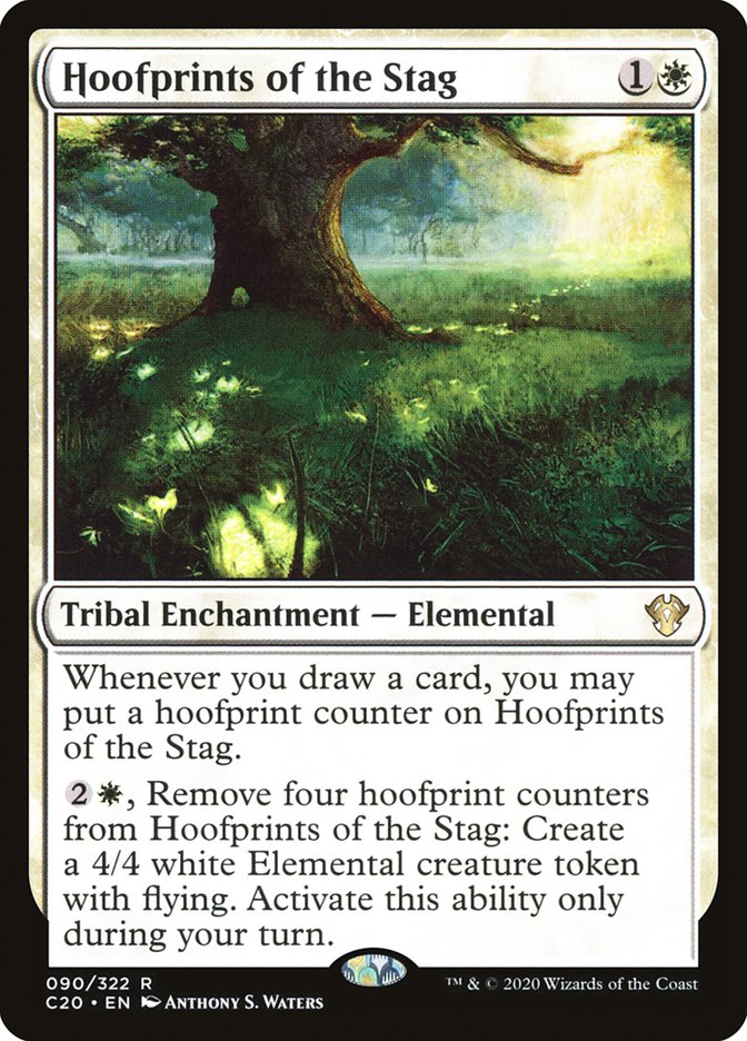 Hoofprints of the Stag [Commander 2020] | Magic Magpie