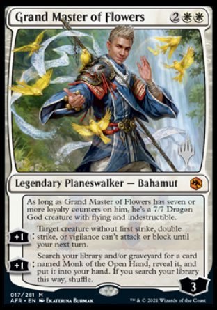 Grand Master of Flowers (Promo Pack) [Dungeons & Dragons: Adventures in the Forgotten Realms Promos] | Magic Magpie