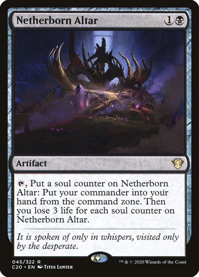 Netherborn Altar [Commander 2020] | Magic Magpie