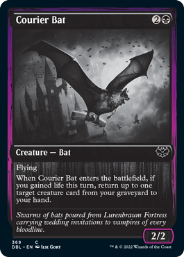 Courier Bat [Innistrad: Double Feature] | Magic Magpie