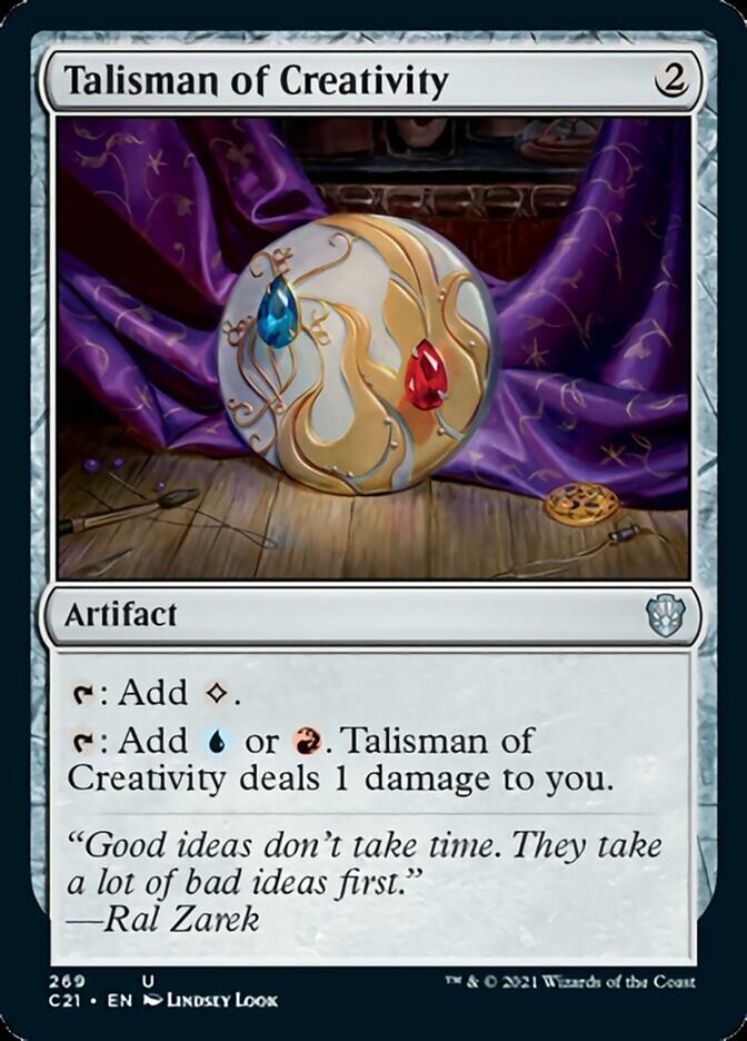 Talisman of Creativity [Commander 2021] | Magic Magpie