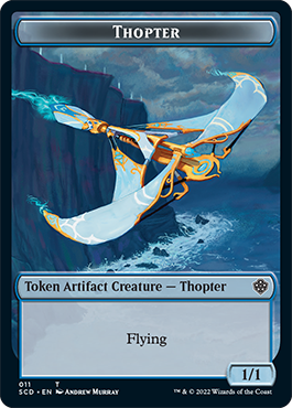 Pegasus // Thopter Double-Sided Token [Starter Commander Decks] | Magic Magpie