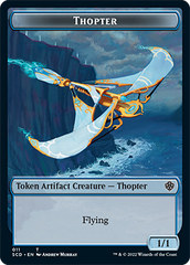 Bird // Thopter Double-Sided Token [Starter Commander Decks] | Magic Magpie