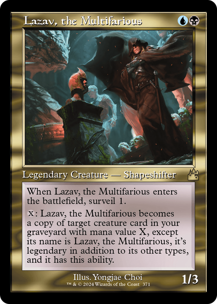 Lazav, the Multifarious (Retro Frame) [Ravnica Remastered] | Magic Magpie