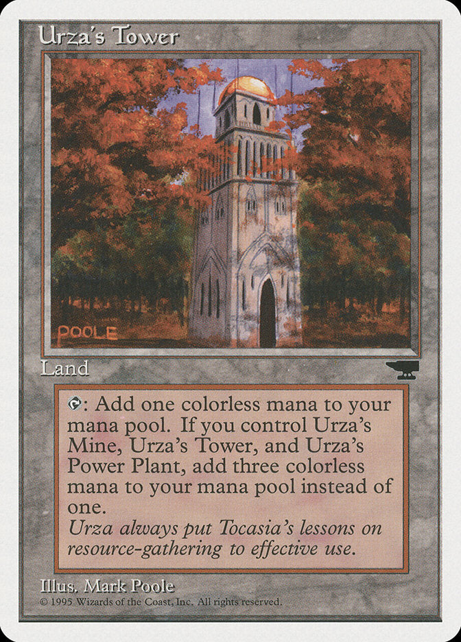 Urza's Tower (Autumn Leaves) [Chronicles] | Magic Magpie