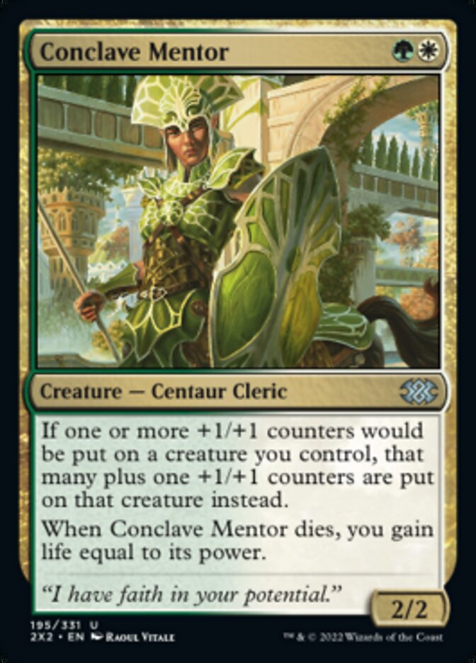 Conclave Mentor [Double Masters 2022] | Magic Magpie