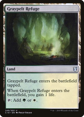 Graypelt Refuge [Commander 2019] | Magic Magpie