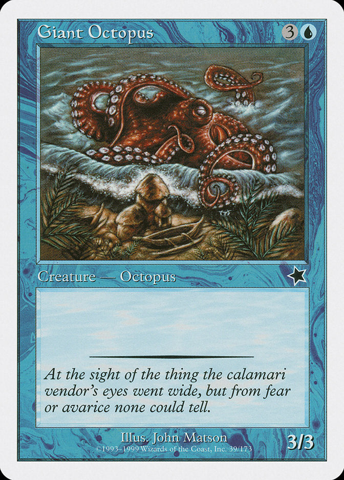 Giant Octopus [Starter 1999] | Magic Magpie