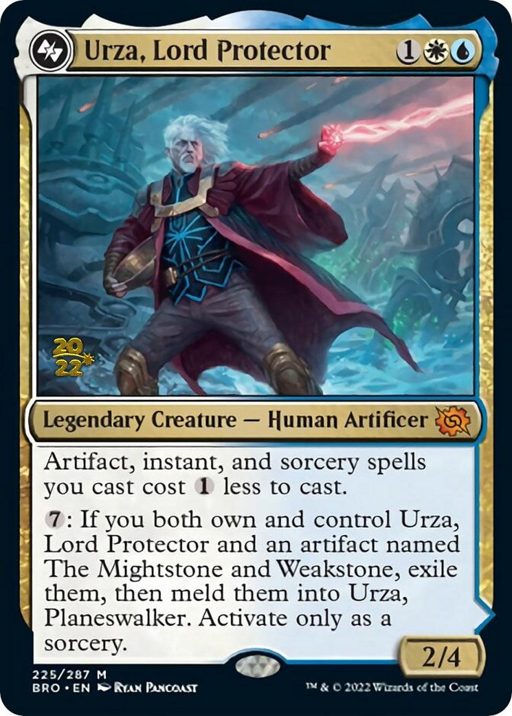 Urza, Lord Protector [The Brothers' War: Prerelease Promos] | Magic Magpie