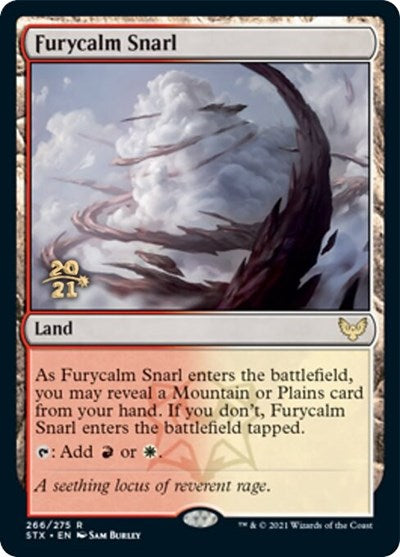 Furycalm Snarl [Strixhaven: School of Mages Prerelease Promos] | Magic Magpie