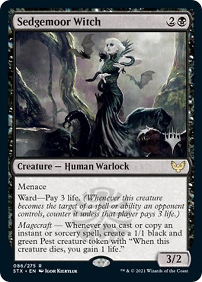 Sedgemoor Witch (Promo Pack) [Strixhaven: School of Mages Promos] | Magic Magpie