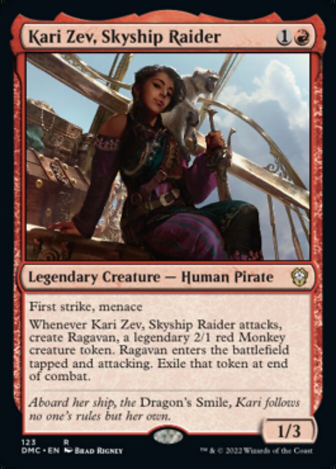 Kari Zev, Skyship Raider [Dominaria United Commander] | Magic Magpie
