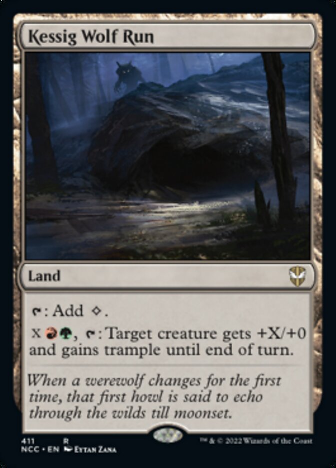 Kessig Wolf Run [Streets of New Capenna Commander] | Magic Magpie