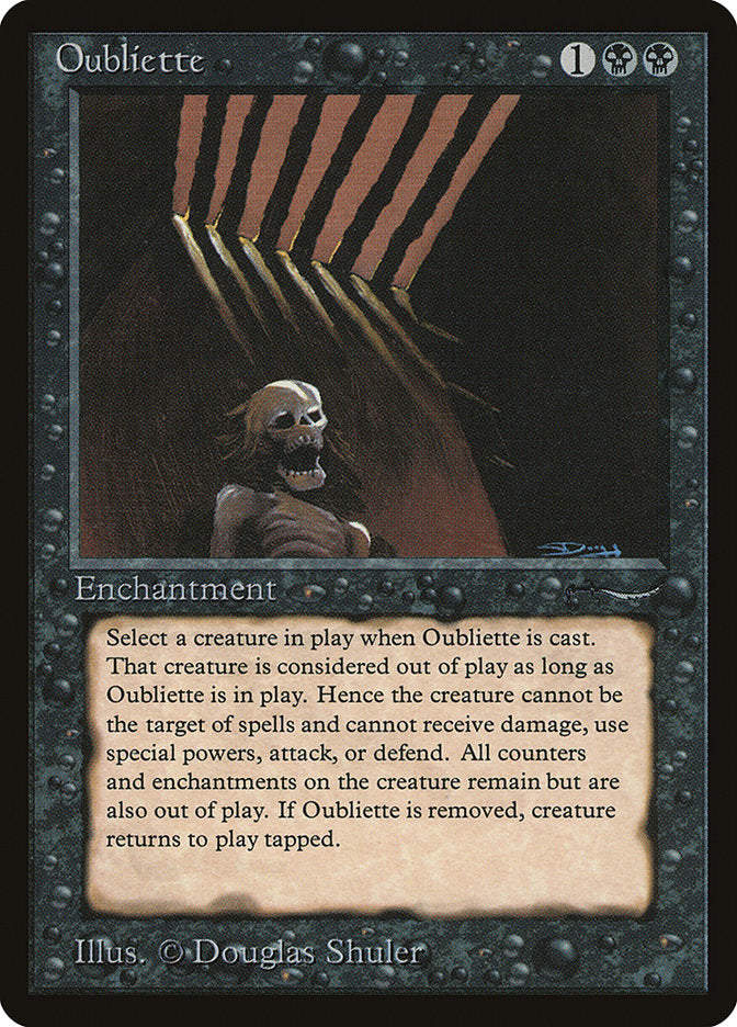 Oubliette (Light Mana Cost) [Arabian Nights] | Magic Magpie