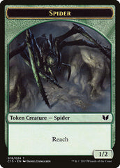 Saproling // Spider Double-Sided Token [Commander 2015 Tokens] | Magic Magpie