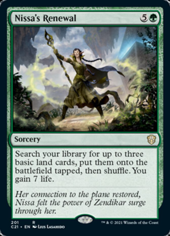 Nissa's Renewal [Commander 2021] | Magic Magpie