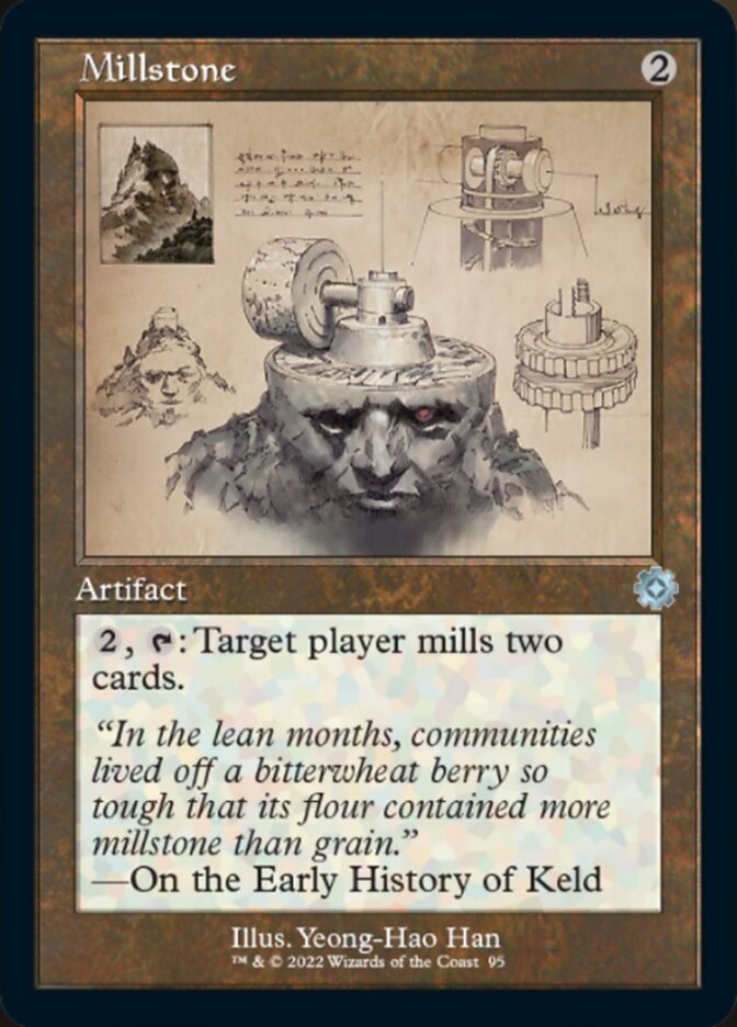 Millstone (Retro Schematic) [The Brothers' War Retro Artifacts] | Magic Magpie