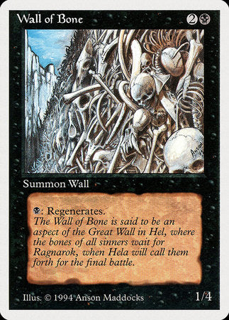 Wall of Bone [Summer Magic / Edgar] | Magic Magpie