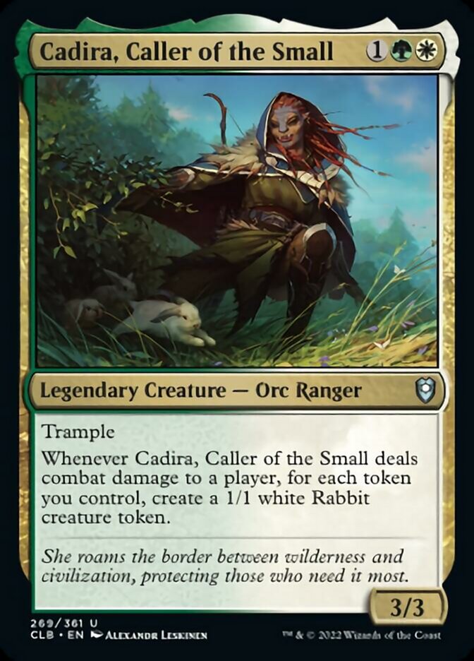 Cadira, Caller of the Small [Commander Legends: Battle for Baldur's Gate] | Magic Magpie