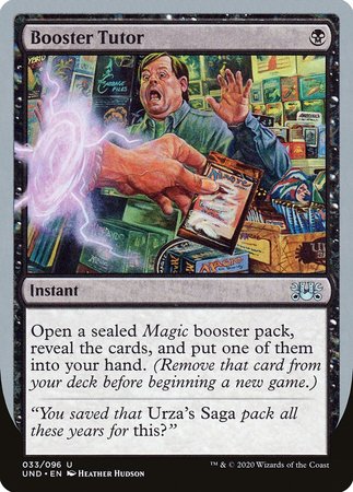 Booster Tutor [Unsanctioned] | Magic Magpie