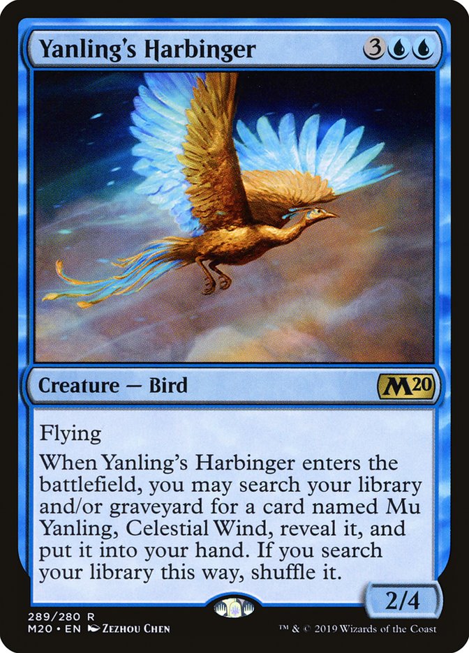 Yanling's Harbinger [Core Set 2020] | Magic Magpie
