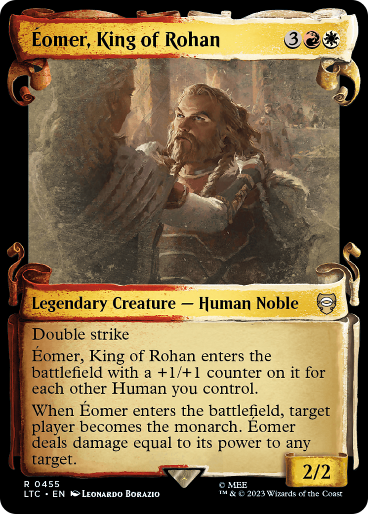 Eomer, King of Rohan [The Lord of the Rings: Tales of Middle-Earth Commander Showcase Scrolls] | Magic Magpie