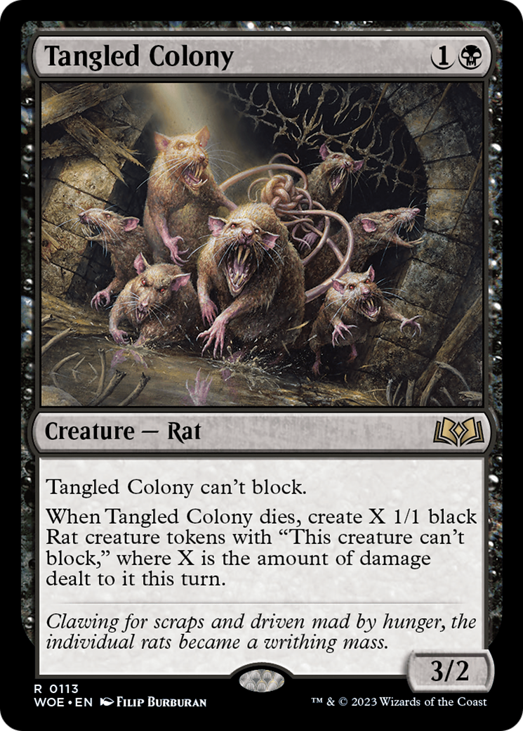 Tangled Colony [Wilds of Eldraine] | Magic Magpie