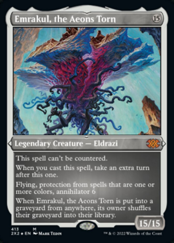 Emrakul, the Aeons Torn (Foil Etched) [Double Masters 2022] | Magic Magpie