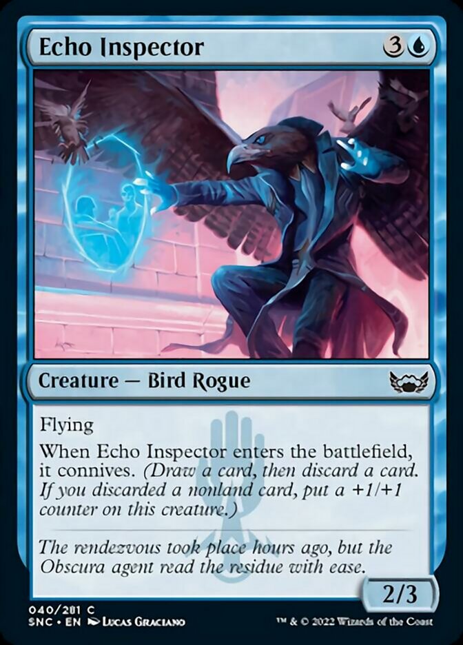 Echo Inspector [Streets of New Capenna] | Magic Magpie