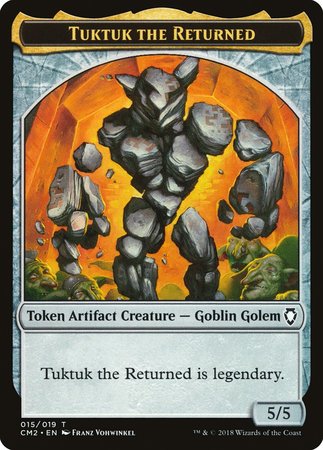 Tuktuk the Returned Token [Commander Anthology Volume II Tokens] | Magic Magpie