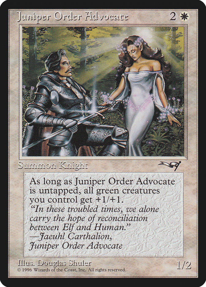 Juniper Order Advocate [Alliances] | Magic Magpie