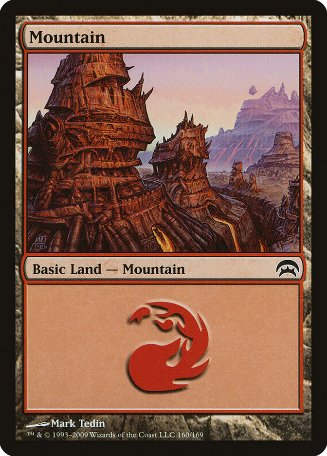 Mountain (160) [Planechase] | Magic Magpie