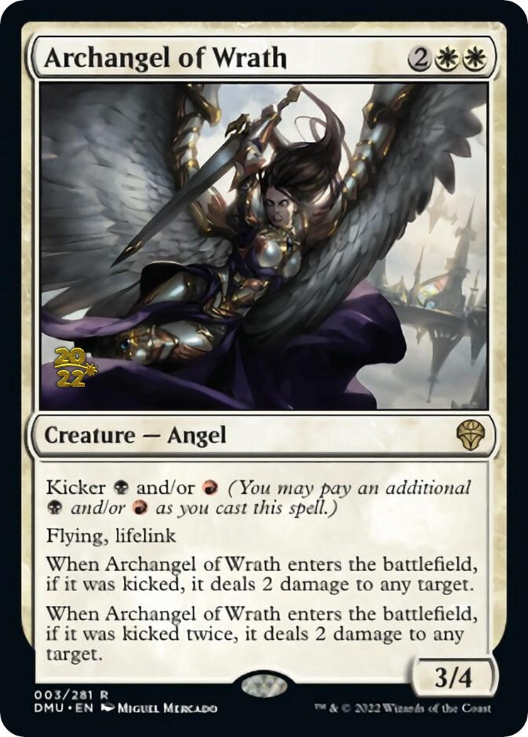 Archangel of Wrath [Dominaria United Prerelease Promos] | Magic Magpie